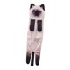 thumbnail image 5 of Toalla de mano de gato con colgante, bonita toalla de secado de manos de 13 x 55 cm, toallas para secar las manos Blanco negro, 5 of 9