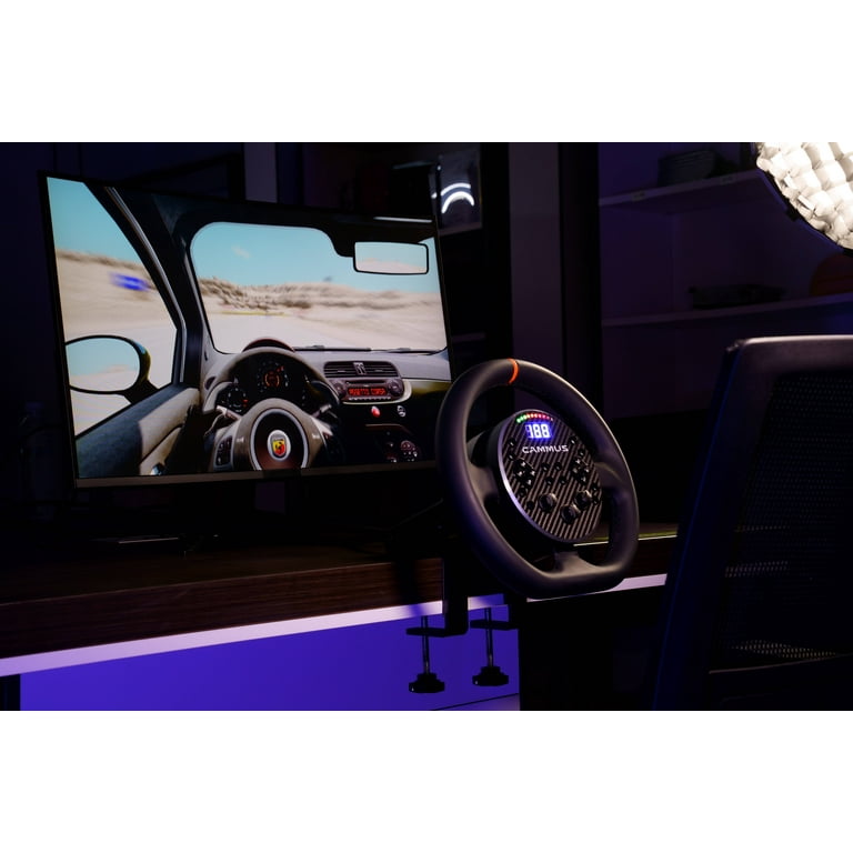 CAMMUS C5 PC Gaming Racing Wheel Bundle with Direct Drive, Pedals