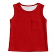 thumbnail image 3 of MEZZALL T-Shirts Boys Tank Tops Sleeveless Crew Neck Undershirts Kids Basic Tank T Shirts With Pockets Casual Athletic Tee Breathable Dailywear, 3 of 4