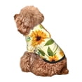 thumbnail image 5 of Haiem Sunflowers And Butterflies for Winter Dog Hoodie Sweatshirts with Pockets Warm Dog Clothes for Small Dogs Chihuahua-Large, 5 of 7