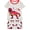 Red Dinosaur, variant on ATAIKU 3-12Y Kids Boys 2-Piece Pajamas Summer Pjs Toddler Short Sleeve Sleepwear Set Little Boys Astronaut Jammies