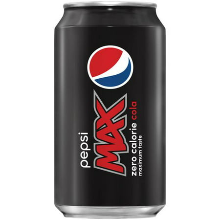 Pepsi Max Zero Calorie Cola, 12 fl oz - Walmart.com