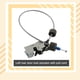 thumbnail image 4 of Scienceny Pestillo inferior Cerradura de puerta trasera izquierda Cerraduras de montaje de automóviles Piezas negras de automóvil Suministros Vehículos, repuestos y accesorios Mis, 4 of 6