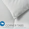 thumbnail image 6 of Nestl Oversized King Comforter, Down Alternative Bedding Duvet Insert, Light Gray, 6 of 10