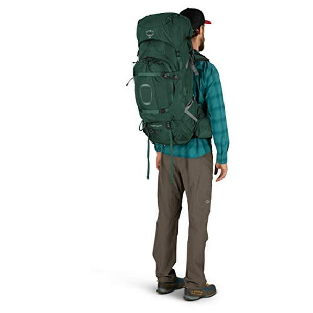 Osprey Aether Plus 70 Men s Backpacking Backpack Axo Green