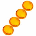 thumbnail image 3 of Motorcycle Turn Signal Cover, 4pcs Turn Signal Lens Panel Abrasion Resistant  For Motorbike Accessories Yellow, 3 of 8
