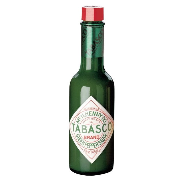 Sauce Tabasco Verte Piquante au Piment Jalapeño Tabasco / 142 Ml/unité, 12 Unités/caisse
