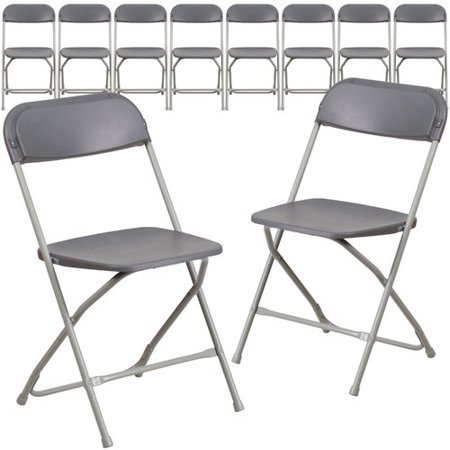 20 Pack Flash Furniture Hercules Series 800 Lb Capacity Premium Plastic Folding Chair Gray Com Flash Furniture Hercules Series 800 Lb, Hercules Series 800 Lb Folding Chairs