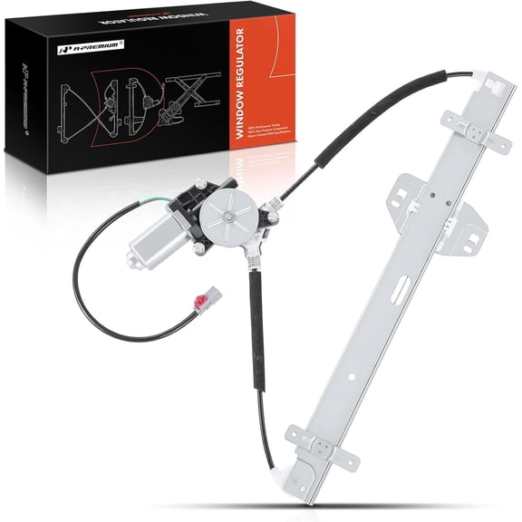 A-Premium Power Window Regulator with Motor Compatible with Honda Pilot 2003-2008 Rear Left Driver Side
