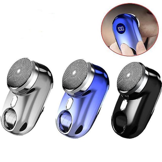 Mini afeitadoras eléctricas, recortadora de barba, maquinilla de afeitar, Mini afeitadora portátil, acceso a carga USB