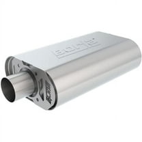 Borla 400852 Stainless Steel Single Wall Oval Exhaust Muffler