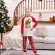 thumbnail image 5 of Conjuntos de pijamas navideños familiares a juego Grinch 2024, pijama de Grinch con parte superior y pantalones de pijama a cuadros, pijama de Grinch para niños y adultos para la familia, 2 Años, 5 of 5
