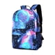 thumbnail image 2 of 2 PCS para Portátil Unisex Puerto de Carga USB Bolsas para Portátiles Escuela de Viaje Soledad Mochila luminosa, 2 of 10