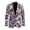 Halloween Patchwork Pattern, variant on Psesaysky Polyester Blazer for Men for Formal Work, Lightweight Lining Suit Jacket, Pumpkin Sunflower Print