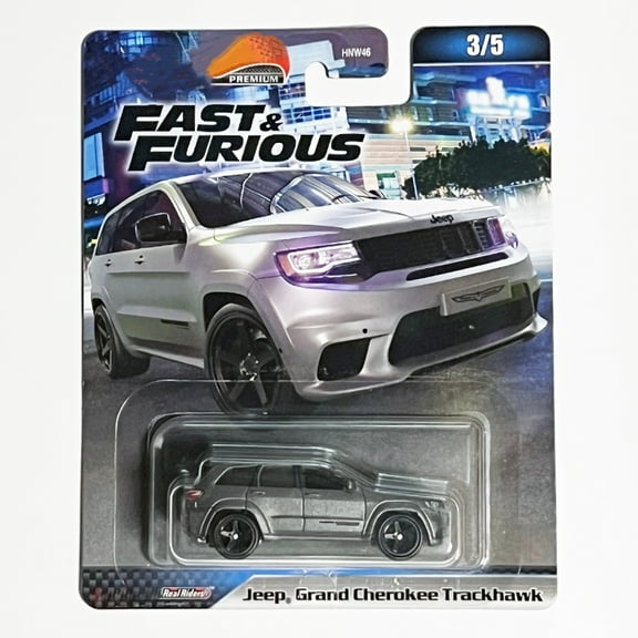 HW Premium Fast & Furious #3 Jeep Grand Cherokee Trackhawk HNW46