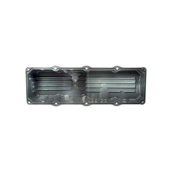 KarParts360 For Freightliner Argosy 2014 2015 Engine Oil Pan | Fiberglass Material | Black | Rear Sump Location | 40 Qt. Capacity | 3/4x14 Drain Thread Size | Replacement For 23522283