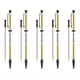 thumbnail image 1 of Kit de 5 Bolígrafos Delgados para Torneado de Madera, Bolígrafo Giratorio de 7 mm con Recarga, Ideal para Regalos de Bricolaje, Color Negro., 1 of 8