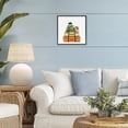 thumbnail image 3 of Stupell Industries Eclectic Travel Suitcases & Camera Black Framed Giclee Art, 12 x 12, by Amanda Greenwood, 3 of 8