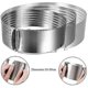 thumbnail image 1 of Adjustable Round Cake Cutter Mousse Slice Stainless, 1 of 2