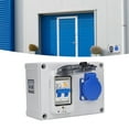 thumbnail image 4 of Power Socket, Outlet Box Waterproof With 230V 40A 1P+N RCD For Indoor Outdoor Places, 4 of 8