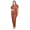 thumbnail image 4 of Set de tela ligera Roman Fashion /Tallas Extras, 4354 (Chedron) cafe 36, 4 of 6