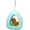 Blue, variant on Bird Nest, Hanging Bird House with Cute Twisting Egg Design, Suitable for Lovebird Conure Cockatiel Budgie Quaker and Other Small and Medium-Sized Parrots