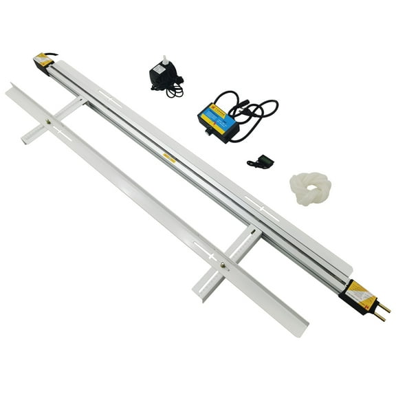 EQCOTWEA Acrylic Heat Bending Machine Acrylic PVC Plastic Bender Heating with Bracket Thickness 1-6mm for Sign Making