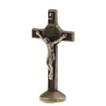 thumbnail image 3 of 2 Piezas Crucifijo Jesús Estatuilla Macarena Crucifijo Cruz Ornamento Decoración, 3 of 7