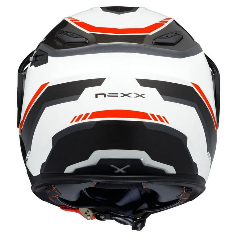Nexx X.Vilijord Continental Modular Dual Sport Helmet White/Red