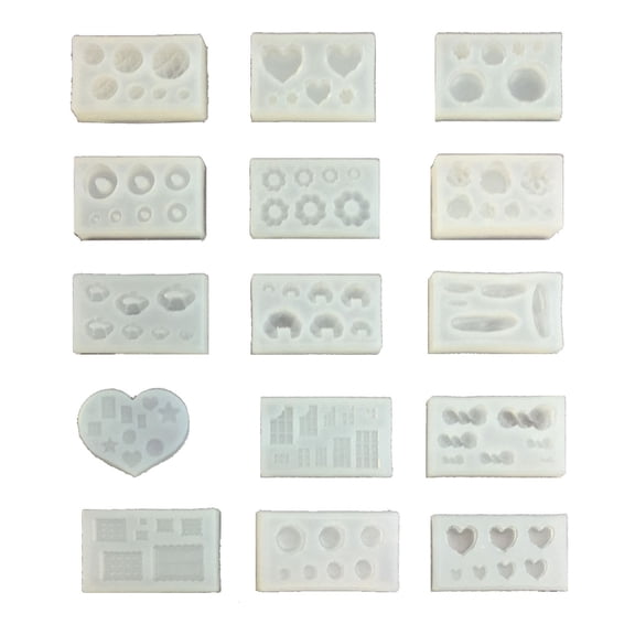 Simulation Food Bread Biscuit-Cake Mold Miniature Doughnut Cookie Silicone Mold DIY Aroma-Candle Mold Cake Decoration