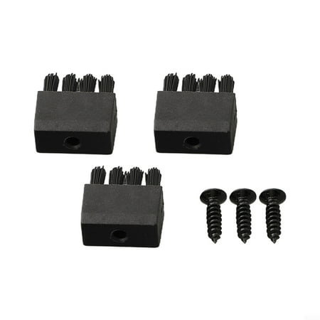 3pcs Replacement Brushes With Screws for Hostage Arrow Rest Bow Brush Set