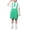 Green-a, variant on Boys Girls Polka 𝐃ots Rompe𝗋 Shorts Teen Wide Leg Knee Length Performance Overall Short Pants Cute Jumpsuits Kids Girl Casual Overalls