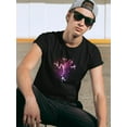 thumbnail image 2 of Smartprints Mens Graphic Tee - Neon Frog - Regular Fit 100% Cotton, 2 of 4