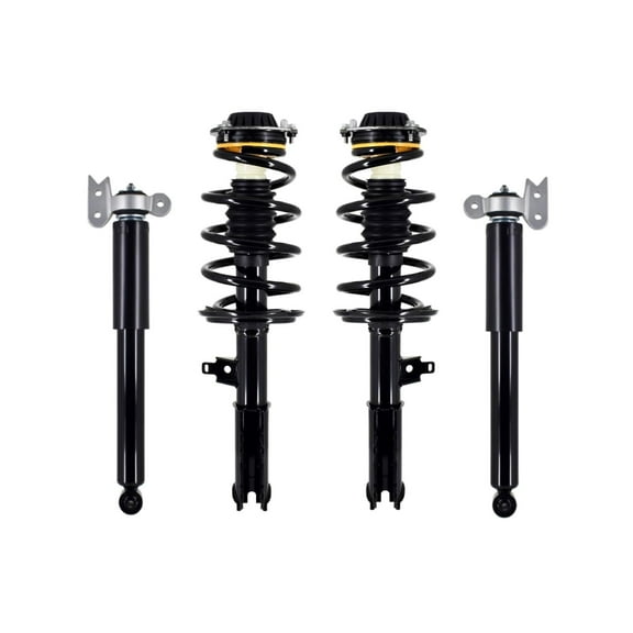 Set 4 Front Quick Complete Strut-Coil Spring-Rear Shock Kit For 2018-2021 Chevrolet Traverse