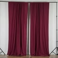 thumbnail image 4 of Balsa Circle 10 feet x 10 feet Polyester Professional Backdrop Curtains Burgundy, 4 of 8