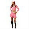 thumbnail image 2 of Fun World Pink and White Santa's Little Helper Adult Women's Christmas Costume - Medium, 2 of 2
