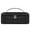Black, variant on YAHHU Portable Thermal Insulated Mini Cooler Lunch Bag for Camping Hiking BBQ Picnics - Red (9.8 inches / 25.4 cm)