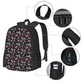 thumbnail image 4 of Daiia Daisies Flowers Backpack for Men and Women -Durable Backpack Large Capacity, Water-Resistant Bag with Adjustable Straps and Laptop Compartment, 4 of 9