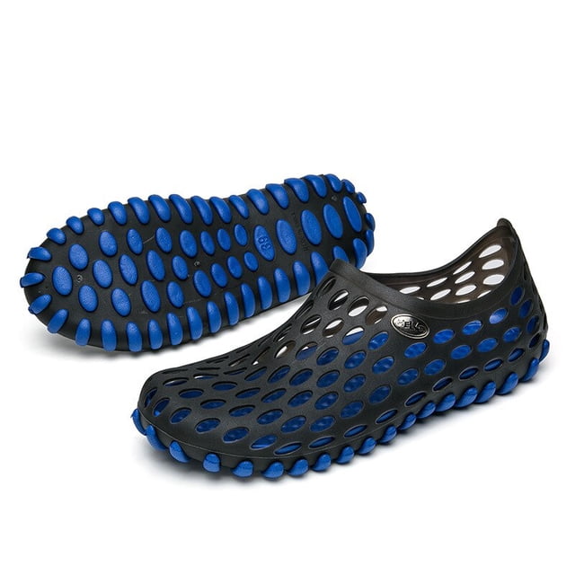 Sandalias de playa para hombre y mujer, zapatos con agujeros para deportes acuáticos, talla 35-45, novedad de verano Qiuyongming unisex