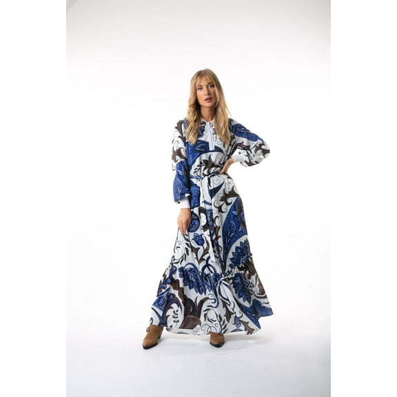 Nuri Maxi Dress with Long Sleeve