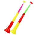 thumbnail image 3 of Miangastore Football Game Cheering Prop Trumpet Assorted Color 2Pcs 11.8X4.7X4.7In, 3 of 9
