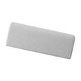 thumbnail image 4 of Cojín de cabecera de esponja suave con soporte para almohada individual, ideal para dormitorios y oficinas. Gris claro, 4 of 9