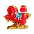 thumbnail image 4 of Estatua de caballo en miniatura, estatua de animal de resina, ideal como regalo, obra de arte, figura de Feng Shui. C, 4 of 9