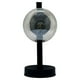 thumbnail image 3 of Lampara De Mesa, Luz Ideal Vintage Pantallas De Cristal Humo., 3 of 4