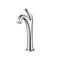 thumbnail image 3 of Kraus Arlo Robinet d'Évier de Salle de Bain à une Poignée avec Robinet d'Évacuation, Chromé, 3 of 7