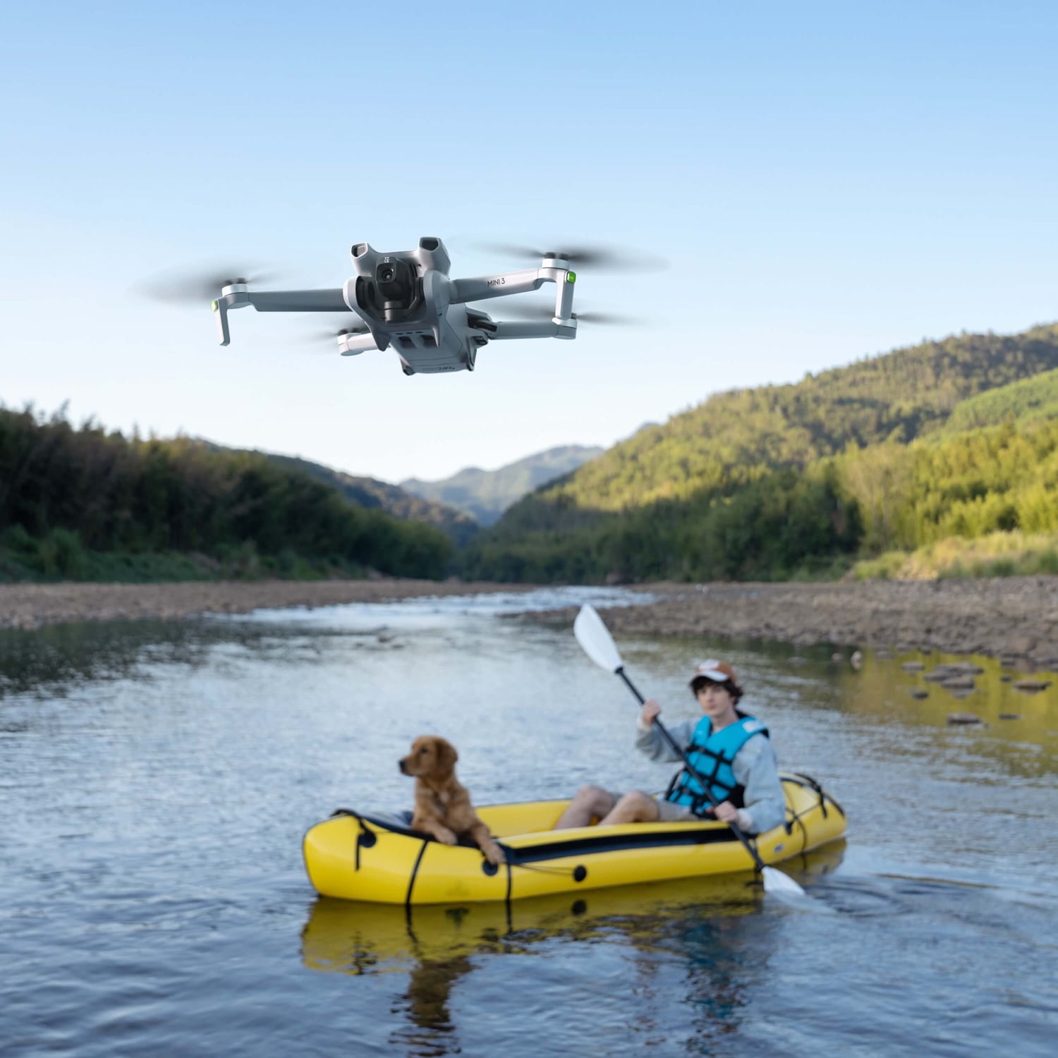 DJI Mini 3 Drone with RC-N1 Remote, Foldable, Smart Camera