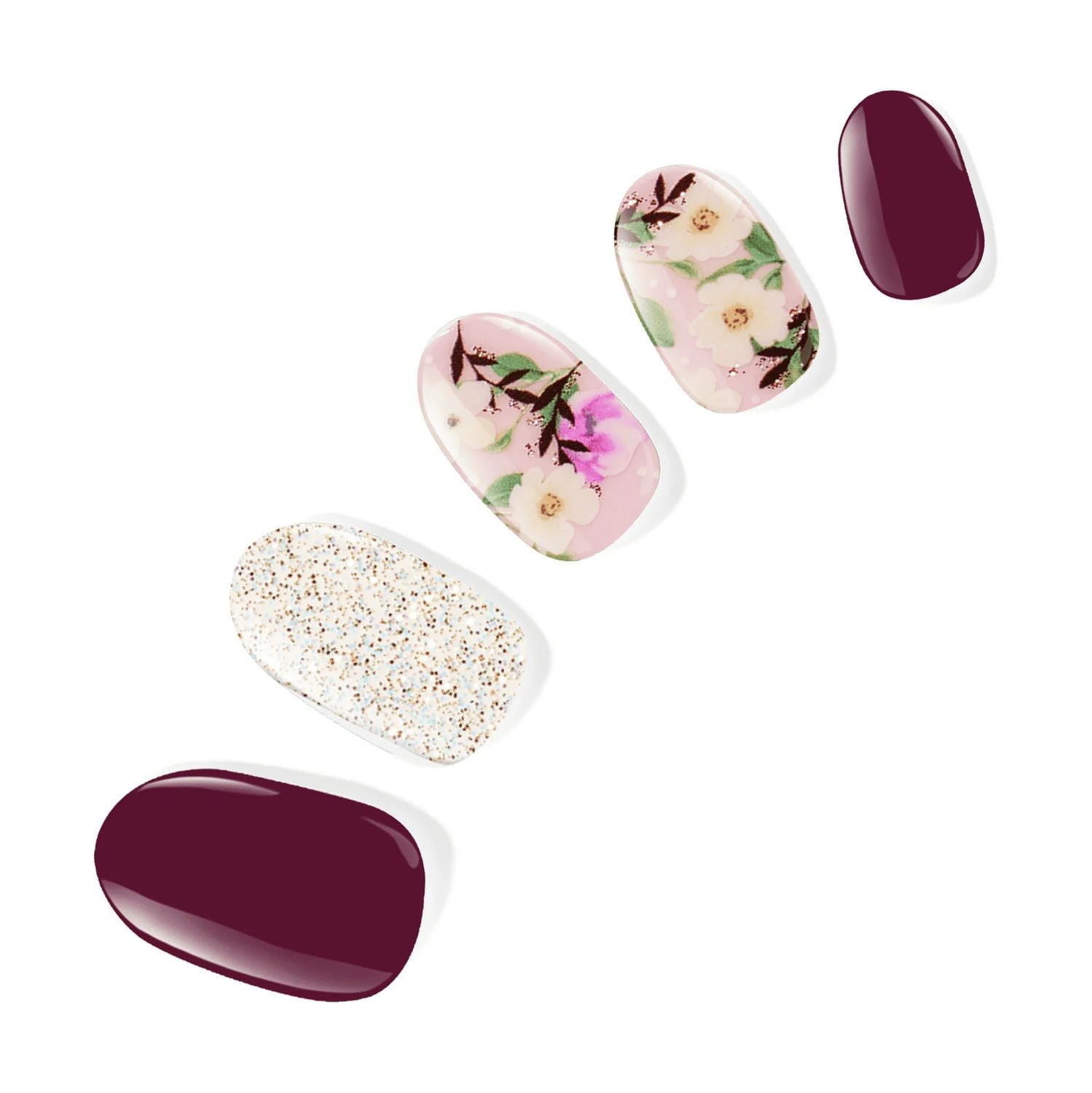 DASHING DIVA - GLOSS - BABY BOUQUET Gloss Bandes De Vernis Ultra Brillantes