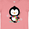 thumbnail image 4 of Inktastic Hockey Christmas Penguin Boys or Girls Baby T-Shirt, 4 of 5