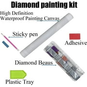 Christmas Diamond Painting Kits for Adults, Diamond Painting DIY 5D Full Drill Diamond Art Kit for Adults Beginner, Diamond Dots Painting Craft for Home Wall Decor 12x16 Inch
