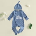 thumbnail image 2 of Kogui Newborn Rompers Baby Girl Winter Baby Girl Romper Long Sleeve Plaid Jumpsuit Infant Fall Clothes 0 3 6 9 12 18 Months (Blue,3-6 Months), 2 of 8